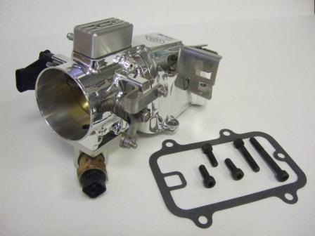Polished 75mm Plenum and Throttle Body Assembly